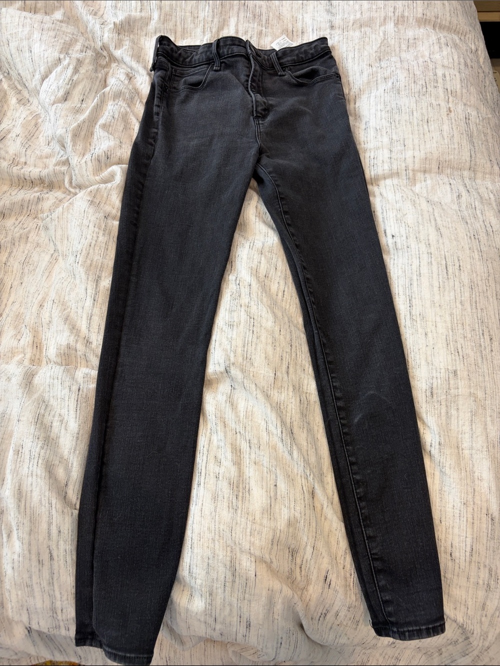 Abercrombie & Fitch Black Skinny Jeans - Stretch High-Rise